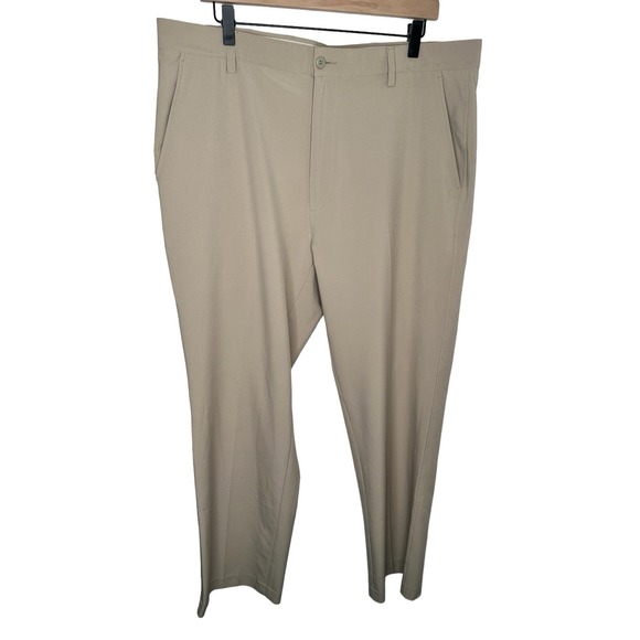 FootJoy Other - Footjoy Pants Mens 38 x 32 Light Beige Tan Athletic Performance Golf Slacks H